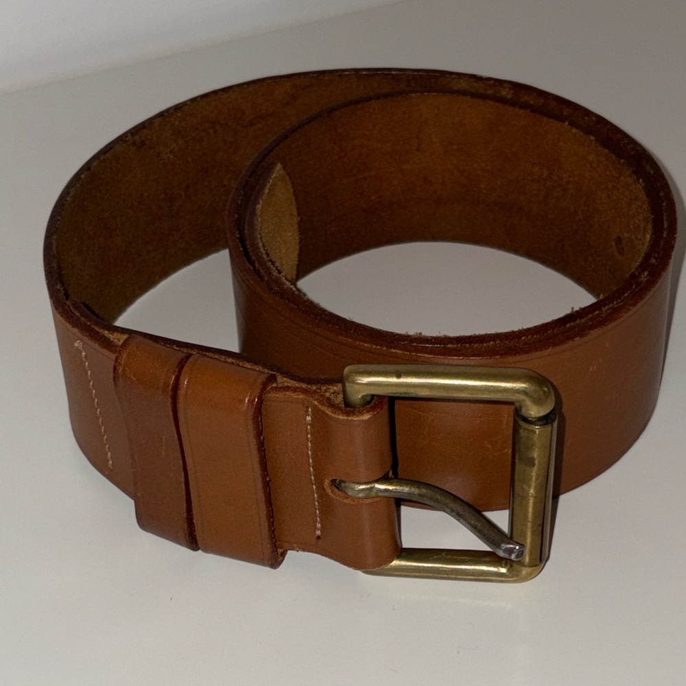 Brown Leather Belt